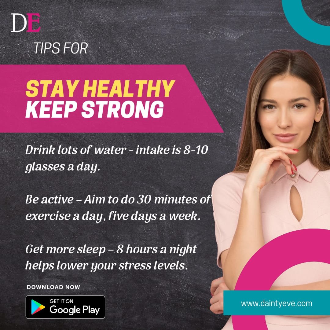 Tips for Stay Healthy, Stay Strong